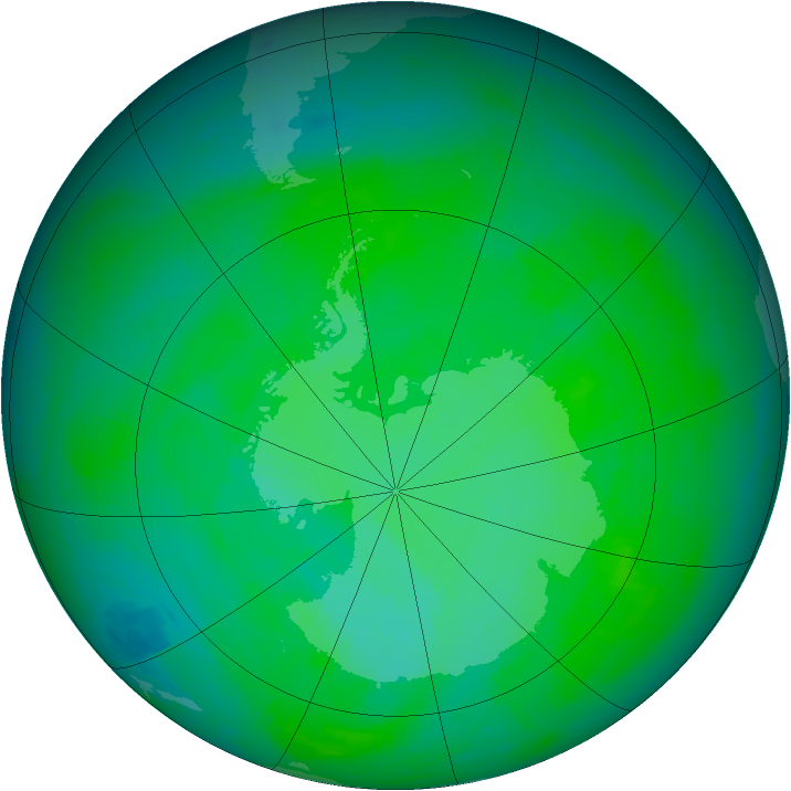 Ozone Map 1983-12-07